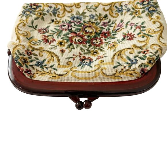 Vintage Victorian Style Clutch - Picture 4 of 9